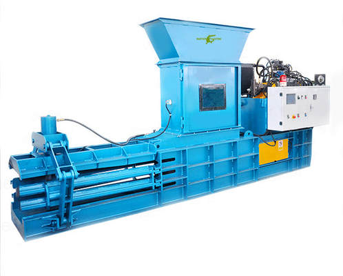 Small Retail Automatic Horizontal Paperboard Scrap Baler Plastic Baler / Hydraulic Scrap Metal Baler Compactor